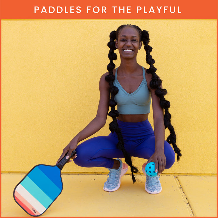 Rainbow Pickleball Paddle