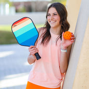 Rainbow Pickleball Paddle