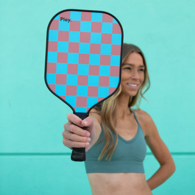 Checker Paddle--Elevated - Play Paddles